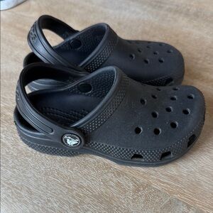 CROCS Toddler Classic Clog in Black